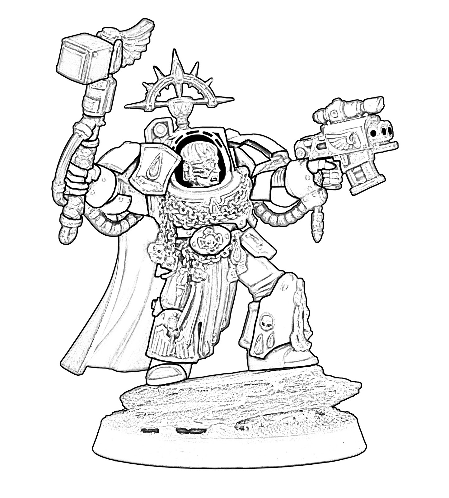Warhammer Coloring Pages - Coloring Home