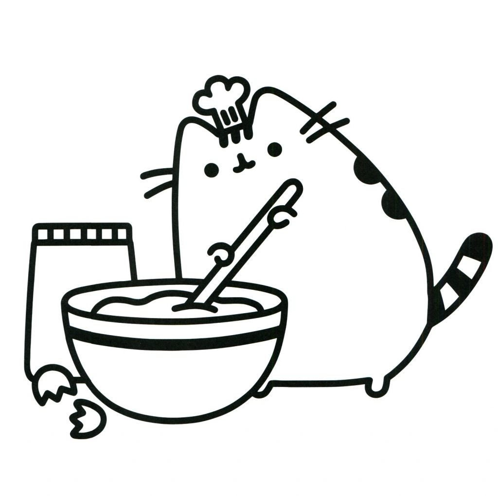 Coloring Pages : Pusheen Cat Coloring Sh #590596 - PNG Images - PNGio