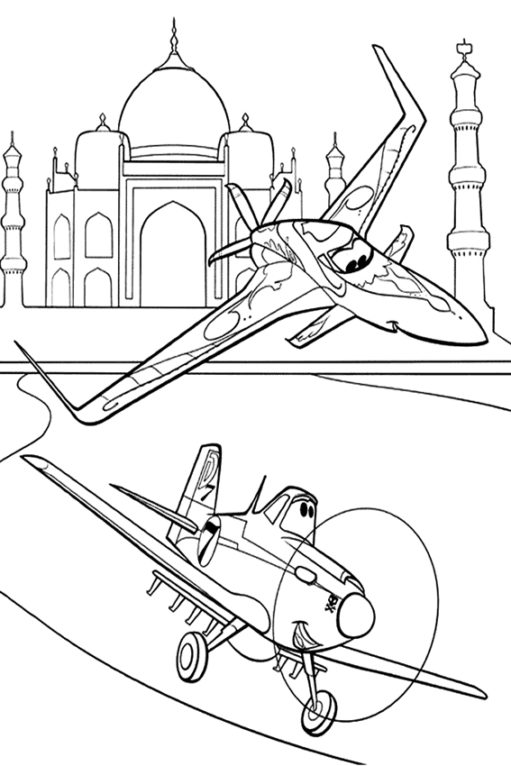 20 Dusty Planes Coloring Pages - Free Printable Coloring Pages