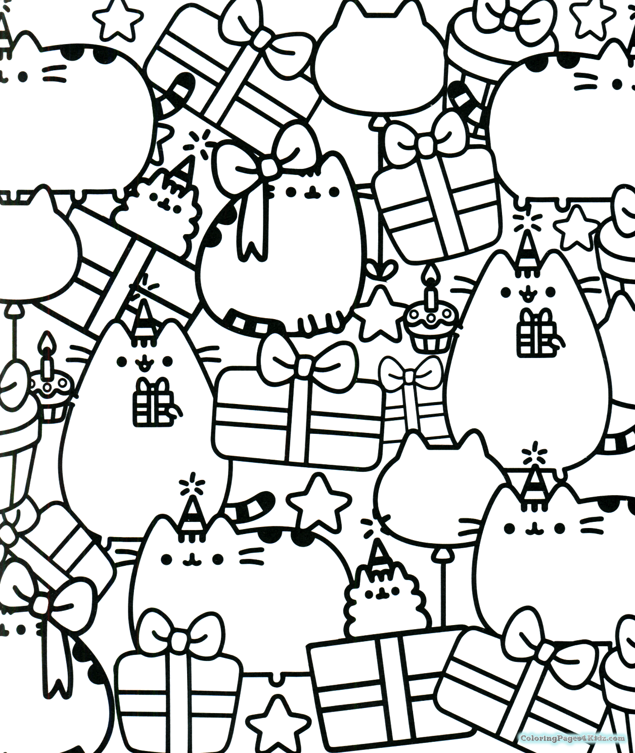 Tremendous Pusheen Cat Coloring Sheet Free Printable Taco Halloween Pages  Black Pig Page Weiner – Stephenbenedictdyson