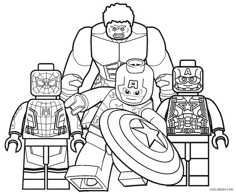 Free Printable Lego Coloring Pages For Kids - Coloring Home
