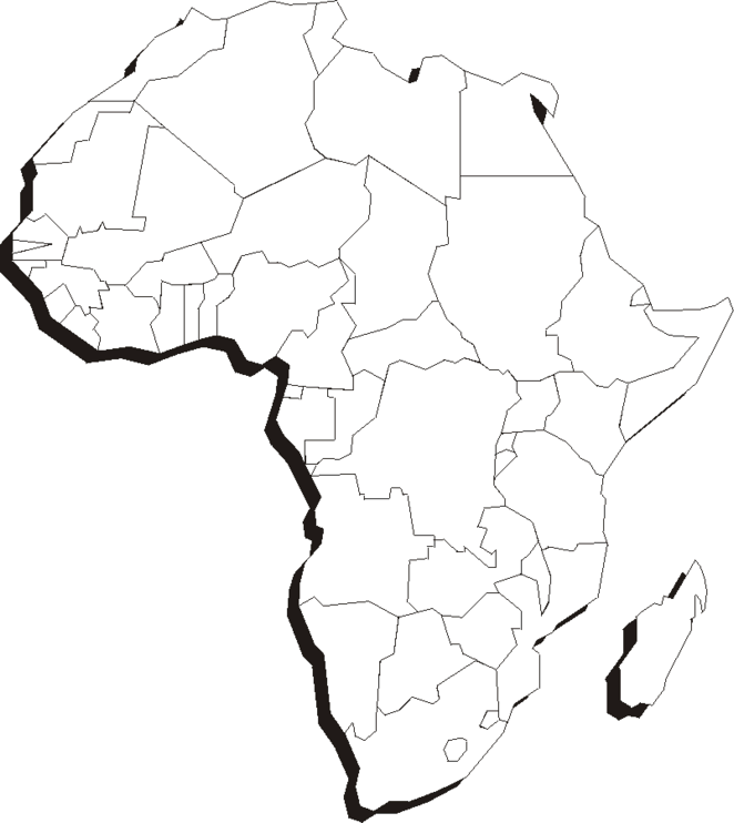 Large Printable Map Of Africa - Jagged Edge Entertainment Inc.