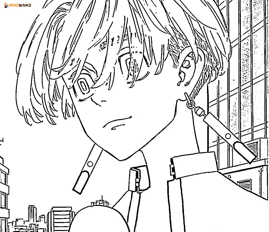 Tokyo Revengers Coloring Pages   20 Free Coloring Pages   Coloring ...