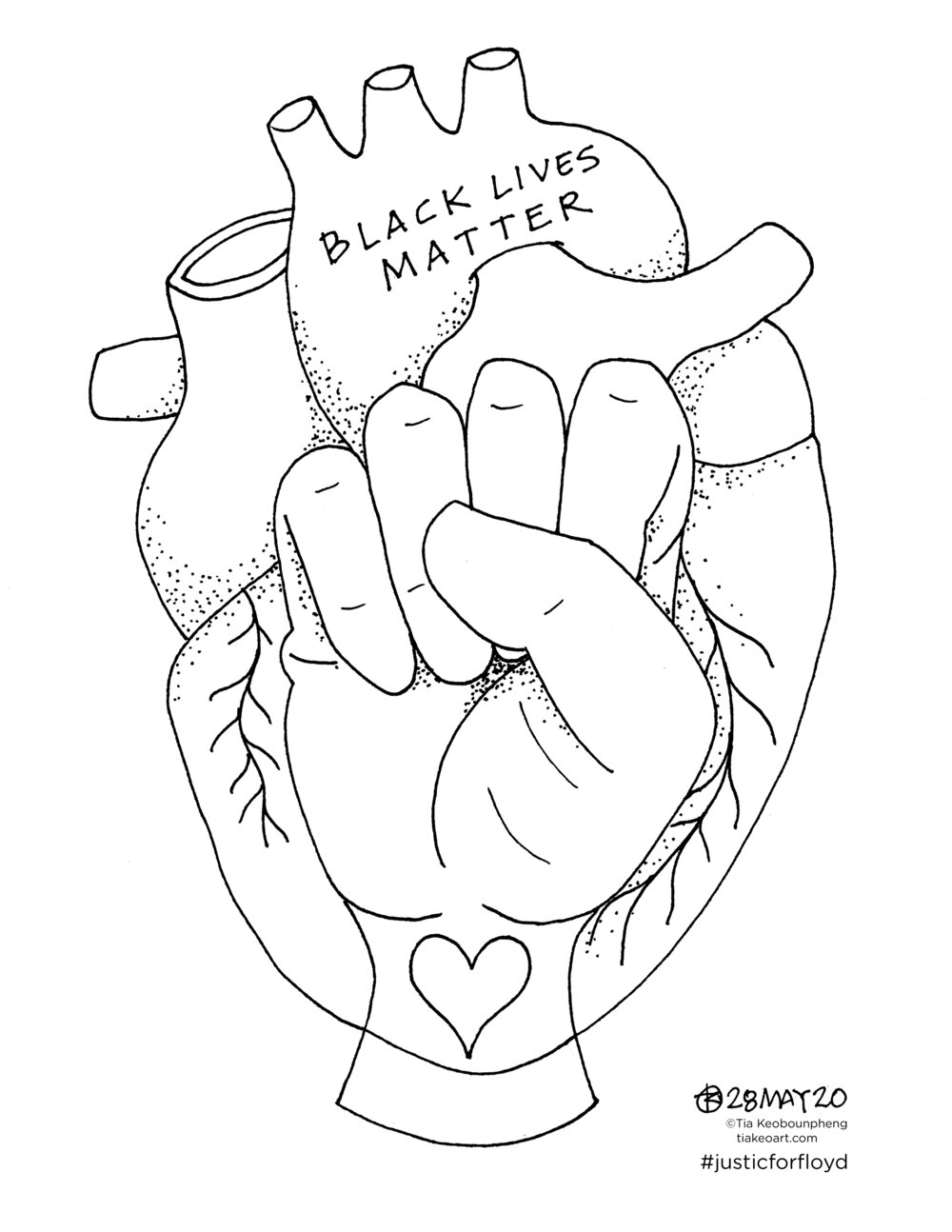 I am and Ally - Coloring Sheet — TIAKEO/art