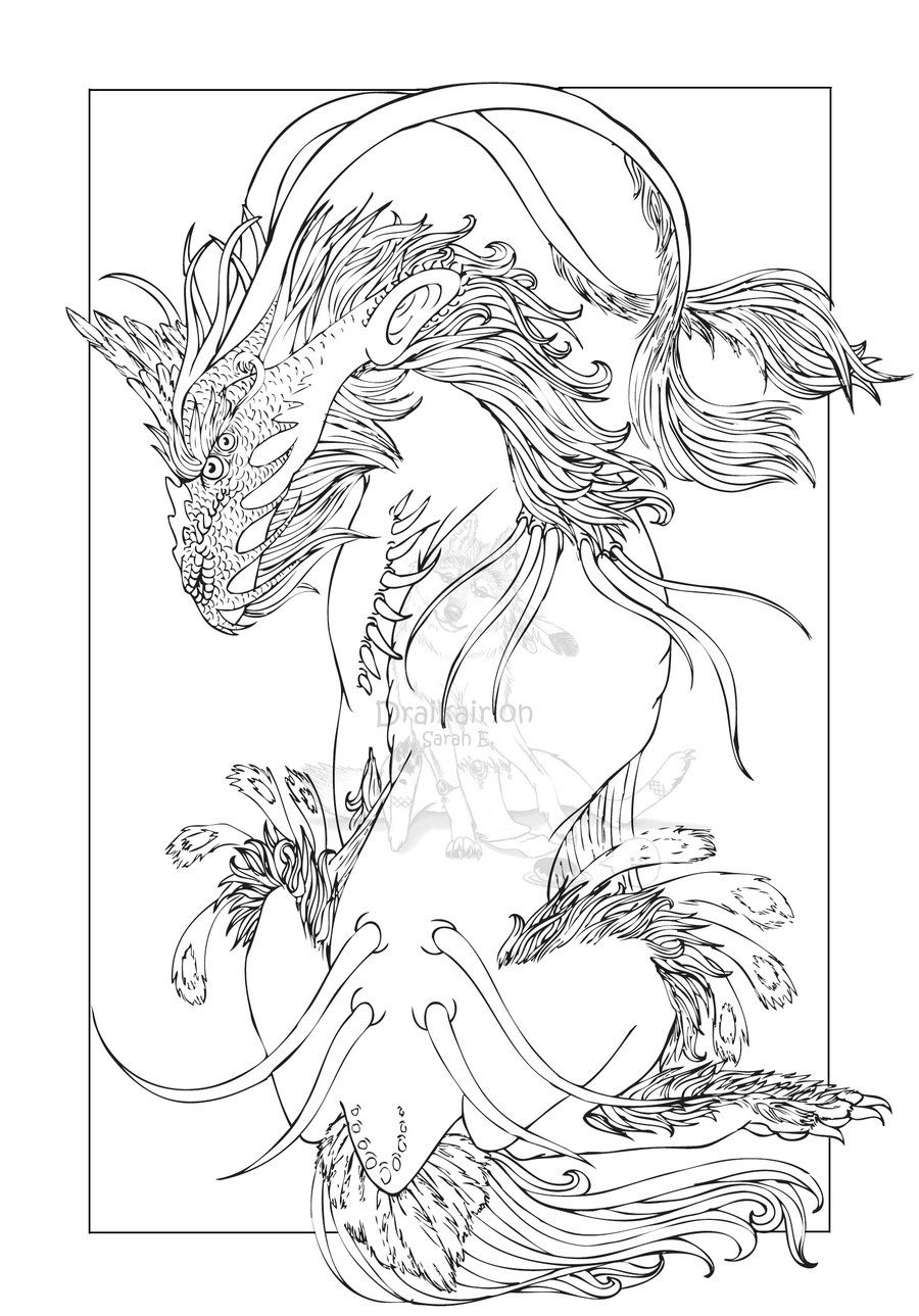 Weird Fu Coloring Page by Draikairion on DeviantArt