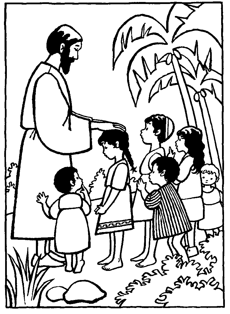 JÃ©sus bÃ©nit les enfants | Little Children, Jesus ...