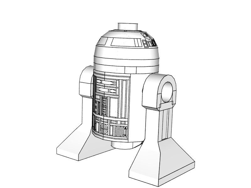 10 Pics of LEGO Star Wars R2-D2 Coloring Pages - Star Wars R2-D2 ...
