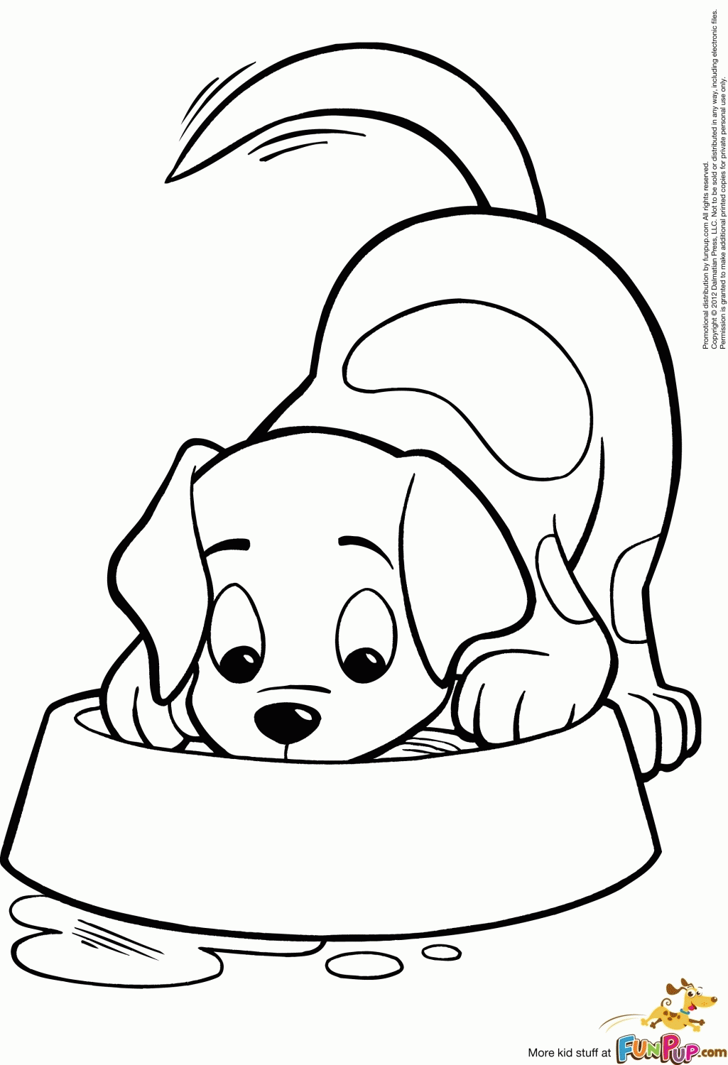Kitten And Puppy Coloring Pages To Print Coloring Home