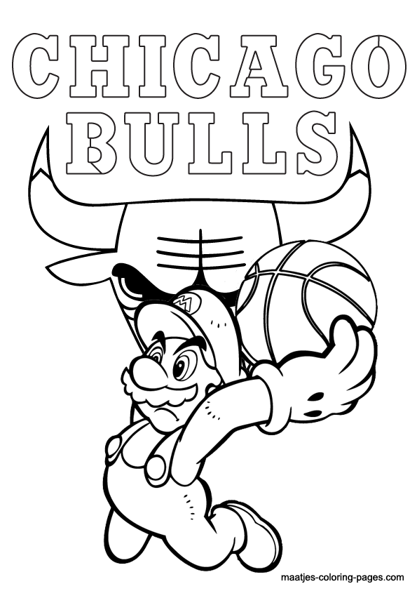 12 Pics of Bulls Basketball Team Coloring Pages - Chicago Bulls ...