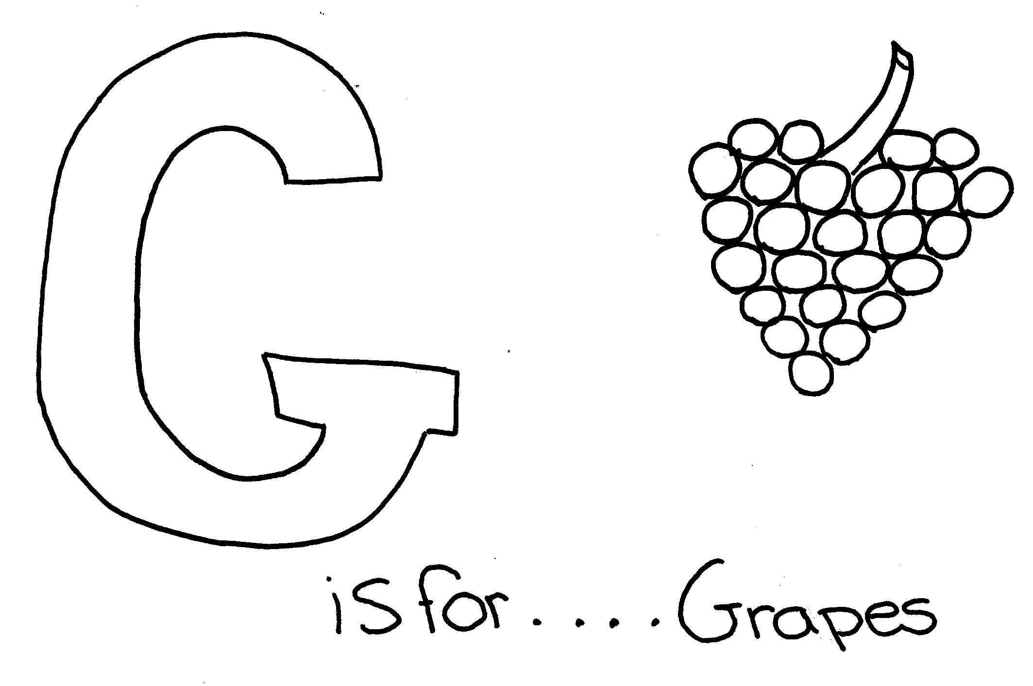Free Printable Letter G Coloring Pages Nice - Coloring pages