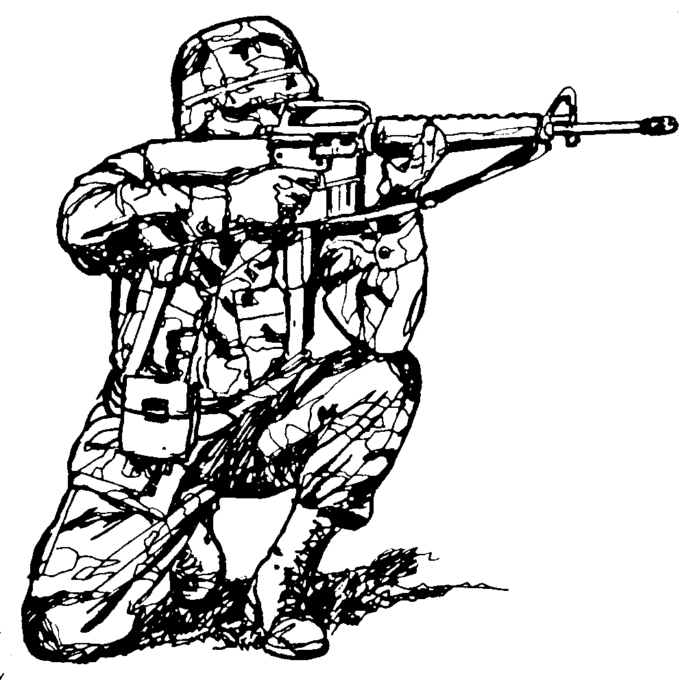 Soldier Coloring Page - Coloring Pages for Kids and for Adults