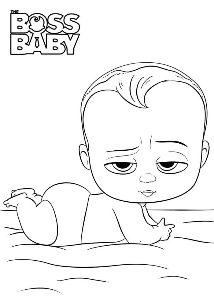 Free Printable The Boss Baby Coloring Pages - Free Coloring ...