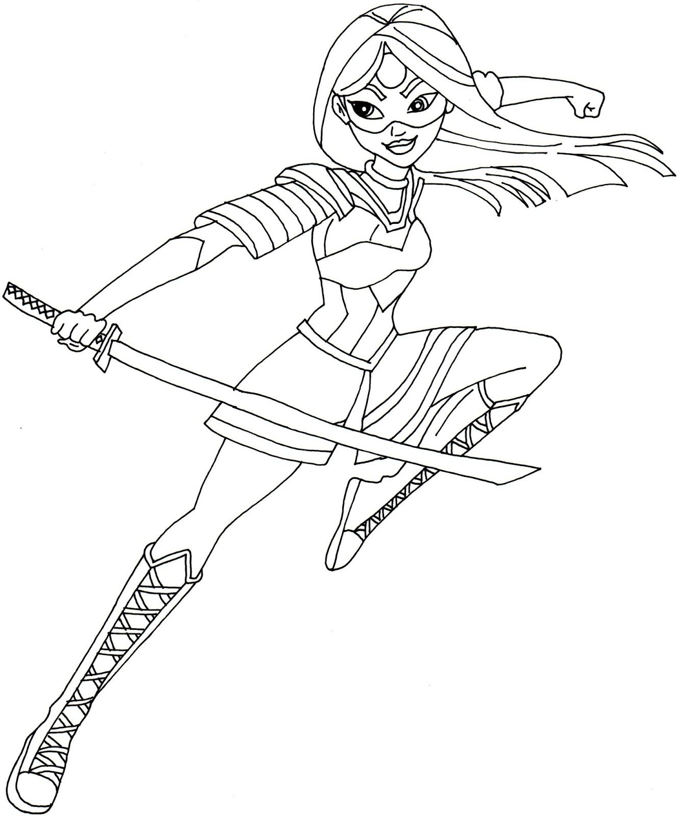 Coloring: 30 Remarkable Dc Superhero Girls Coloring Pages. Dc ...