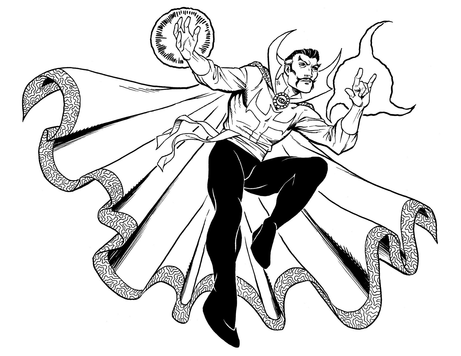 Doctor Strange Coloring Pages - Coloring Home
