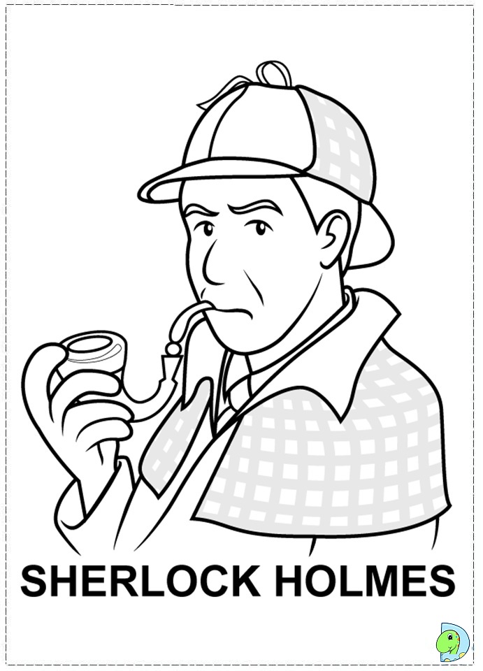 Sherlock Holmes Printable Coloring Pages - Coloring Home