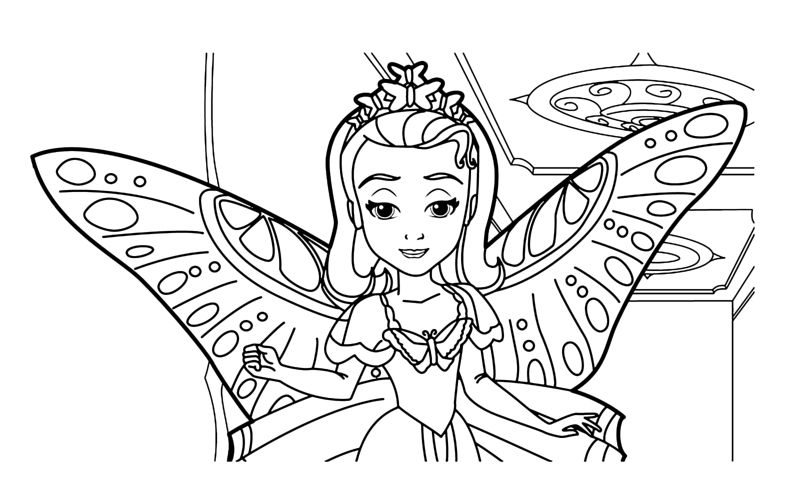 coloring book ~ Sofia Princess Coloring Stunning The First Amber With  Butterfly Wings Book Disney Stunning Sofia Princess Coloring. Sofia  Princess Coloring Sheets Free. Sofia Princess Coloring Pages To Print.  Sofia The