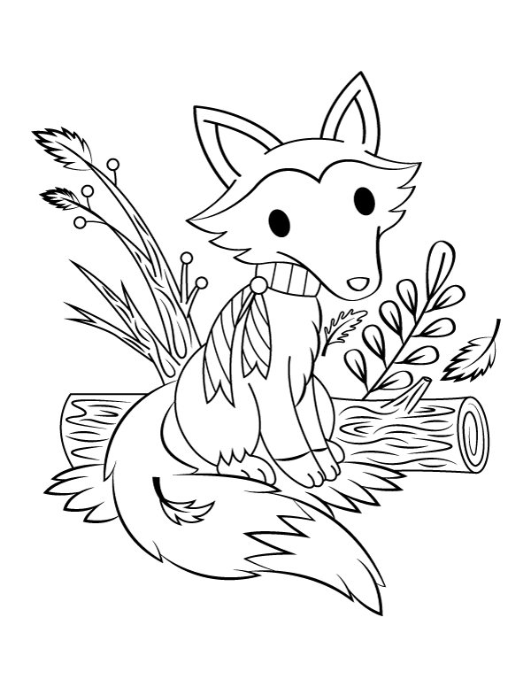 printable-fall-fox-coloring-page-coloring-home