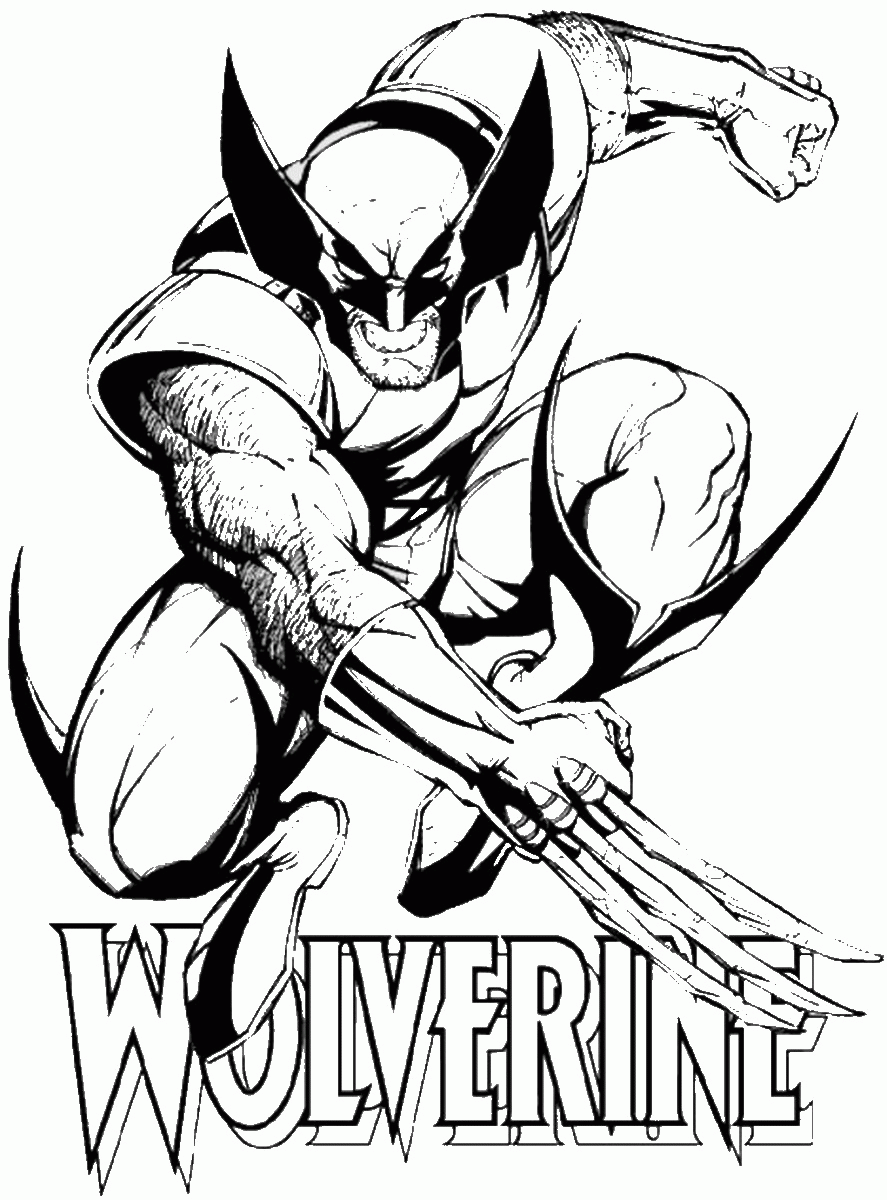 Wolverine And The X Men Coloring Pages   Coloring Home