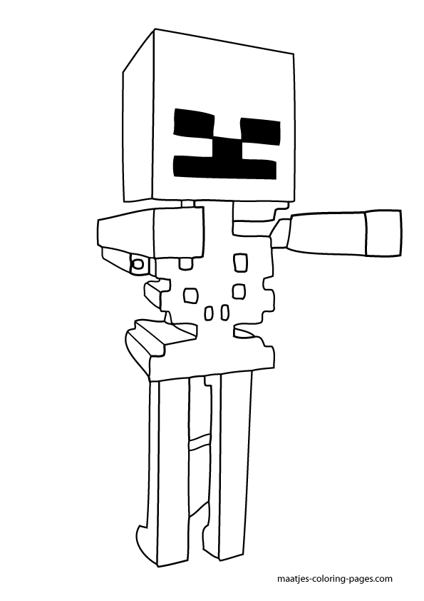 Minecraft Coloring Page - Coloring Home