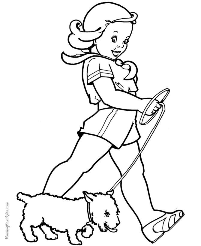 Free Puppy Dog Coloring Sheets