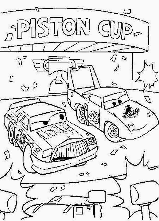 Disney Cars Coloring Pages - Disney Coloring Pages