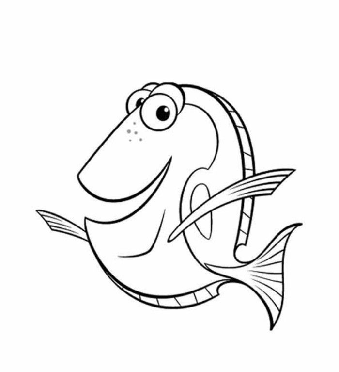 Printable Coloring Pages of Nemo | Coloring Pages