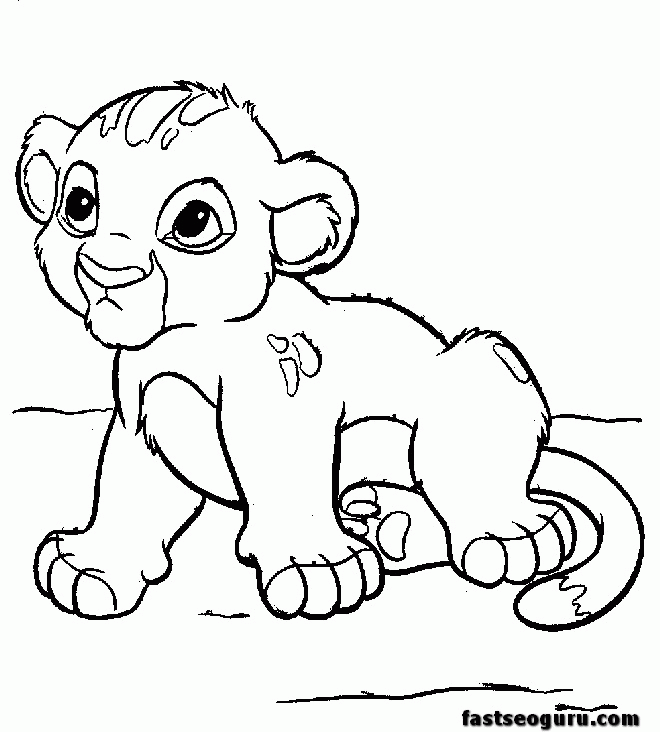 Printable Cartoon Pictures - Coloring Home
