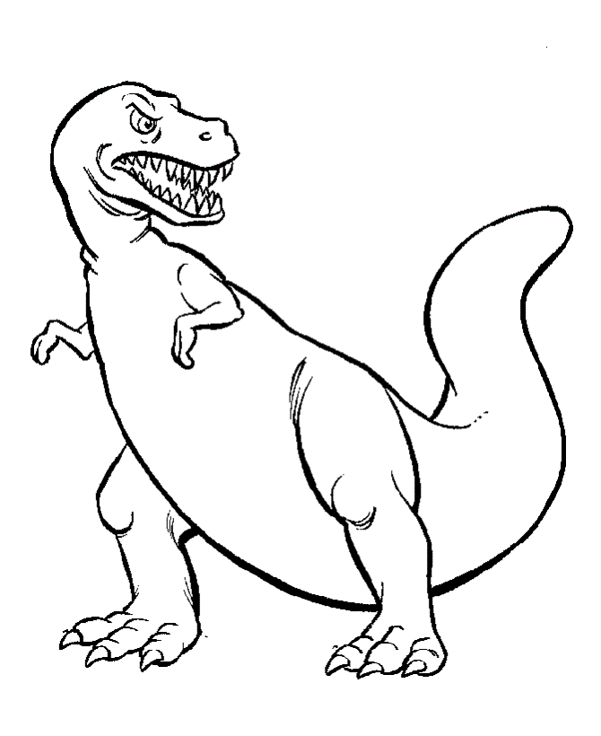 Dinosaur Coloring Pages (11) | Coloring Kids