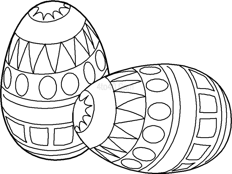 easter egg coloring pages to print : Printable Coloring Sheet 