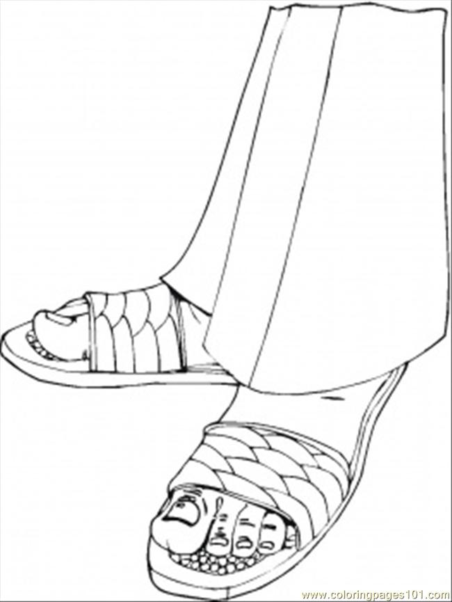 Shoes And Pants Coloring Page for Kids - Free Body Printable Coloring Pages  Online for Kids - ColoringPages101.com | Coloring Pages for Kids
