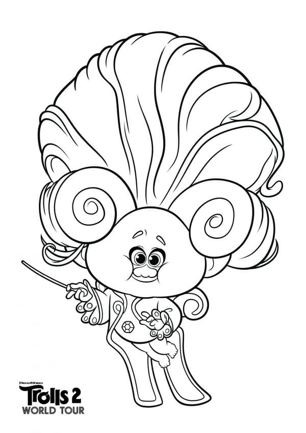 Trollzart Coloring Page - Free Printable Coloring Pages for Kids