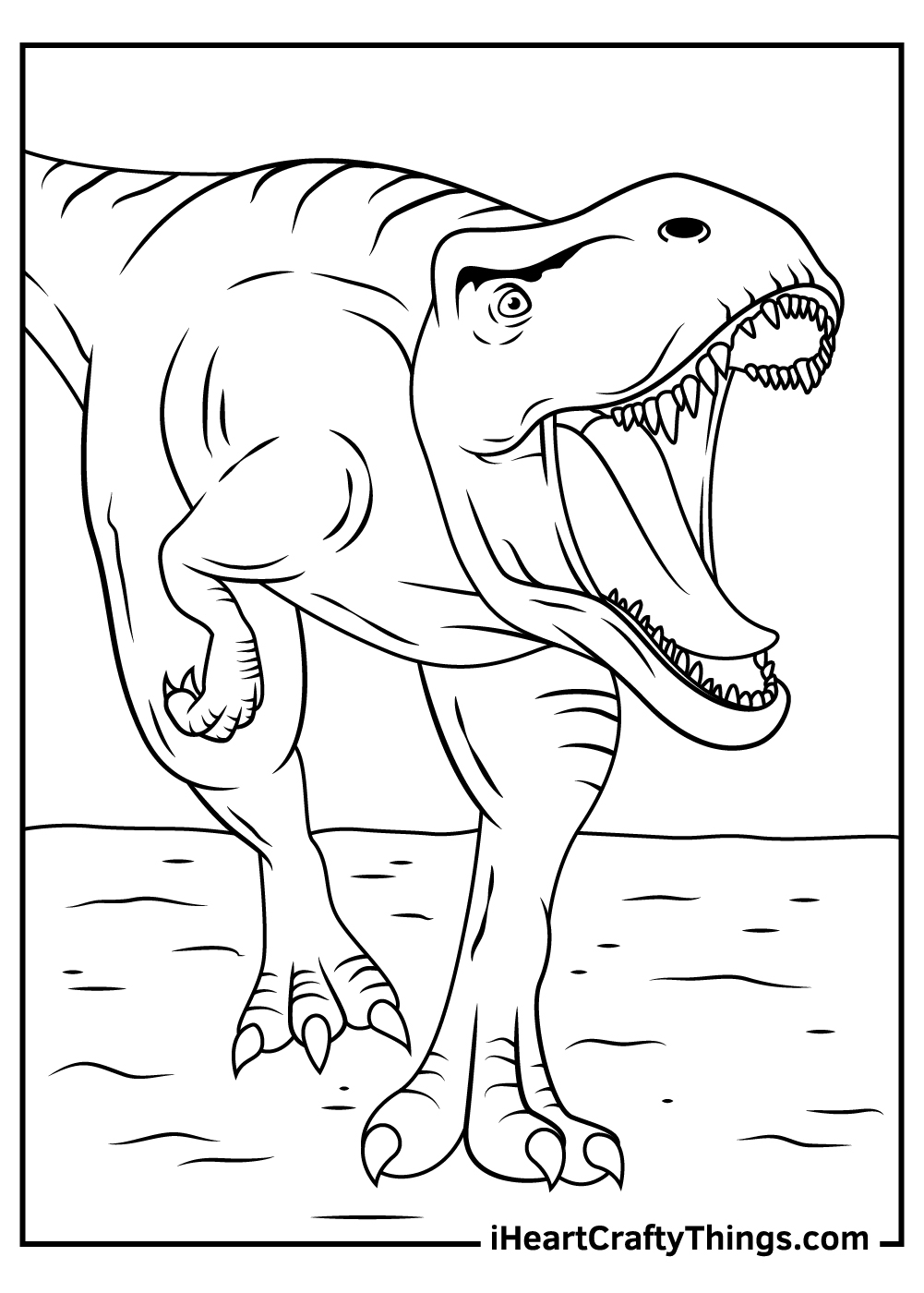 Jurassic World Coloring Pages Scorpius Rex