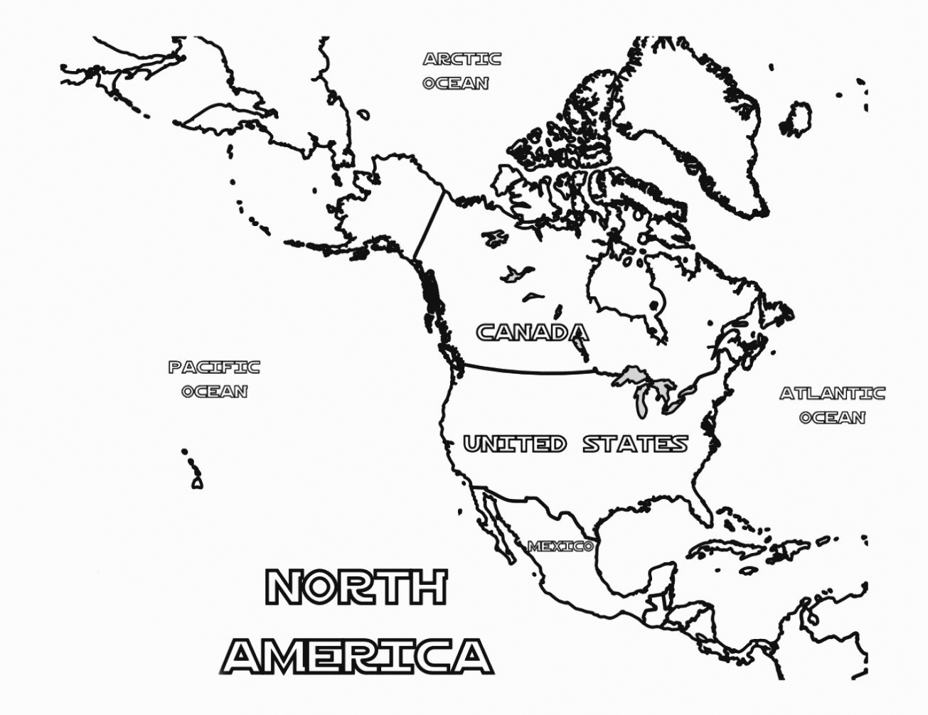 US Map Coloring Pages - Best Coloring Pages For Kids