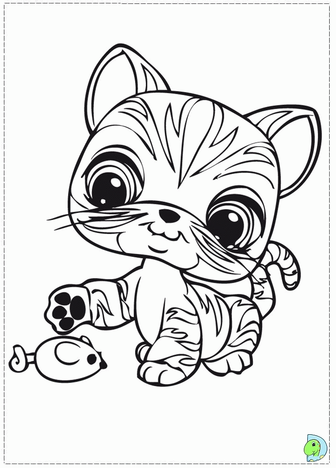 Pet shop coloring pages to download and print for free