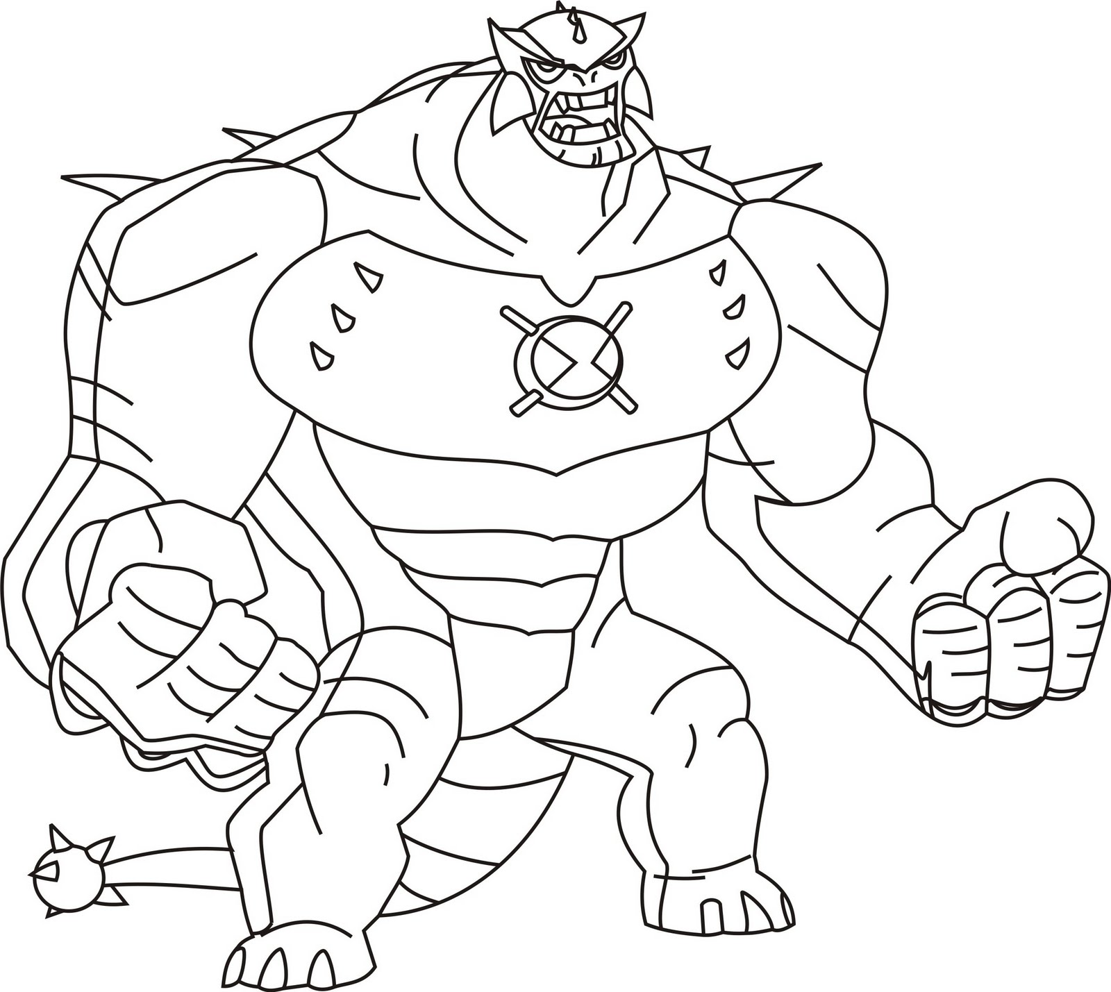 Free Printable Ben 10 Coloring Pages For Kids