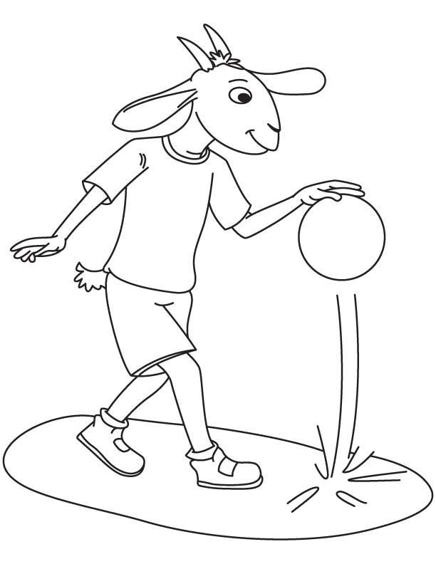 Pygmy Goat Coloring Pages Sketch Coloring Page Coloring Home