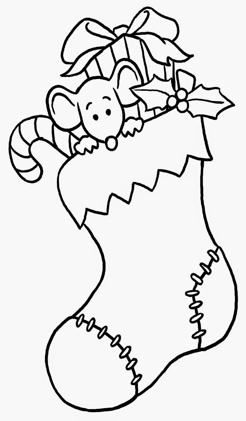 Free Printable Christmas Coloring Pages For Kids | Free Coloring Pages
