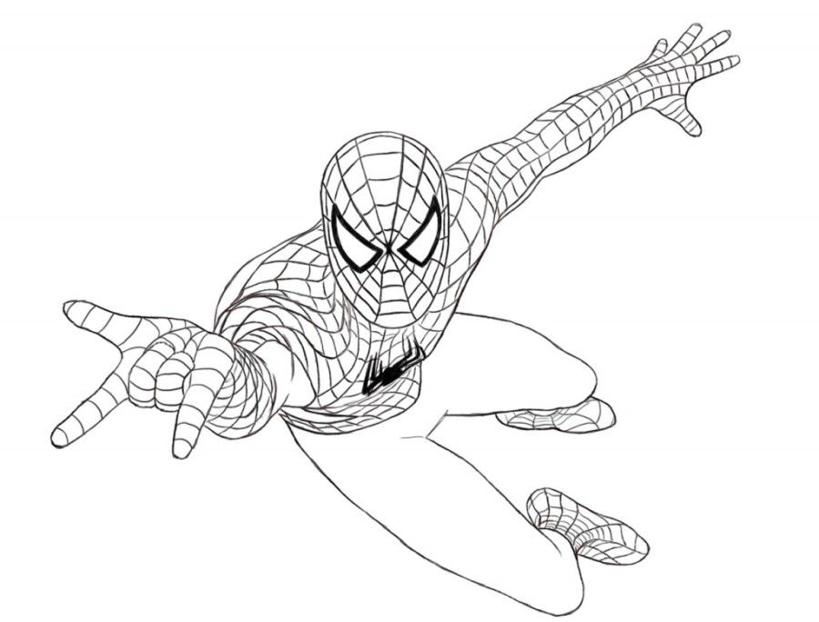 Printable Spiderman Coloring Pages 495 - Spiderman Coloring Pages ...