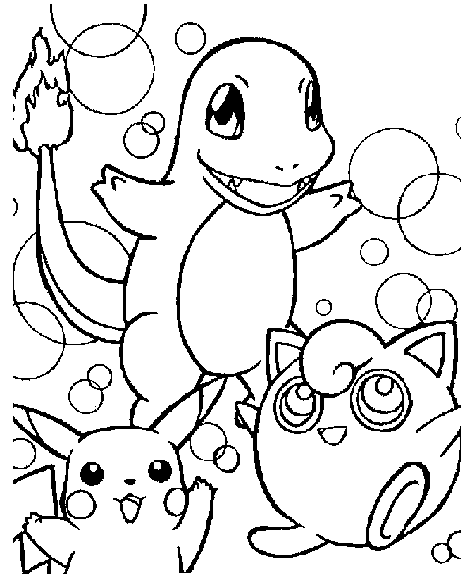 Pokemon To Print Out - Coloring Pages for Kids and for Adults