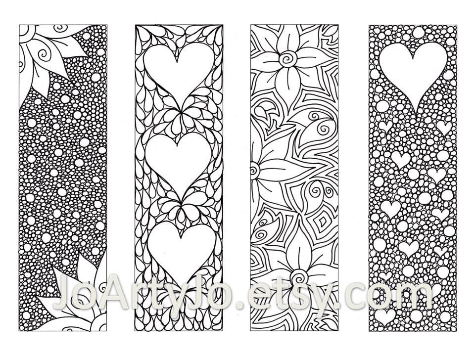 Coloring Pages Bookmarks - Coloring