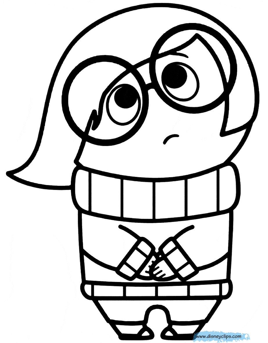 Disney Pixar Inside Out Coloring Pages | Disney Coloring Book