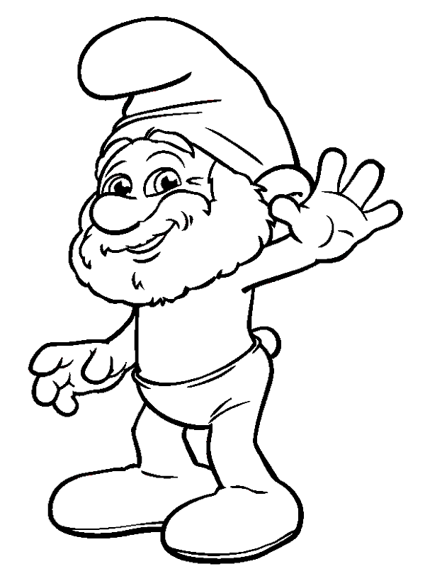 The Smurfs Coloring Pages And Book Uniquecoloringpages Coloring Home