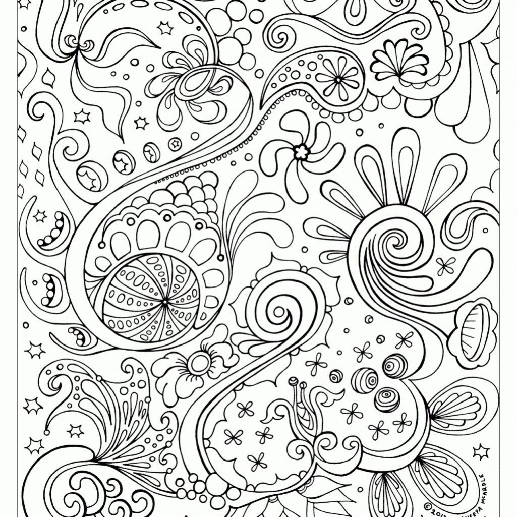 Free Printable Abstract Coloring Pages For Adult Image 48 ...