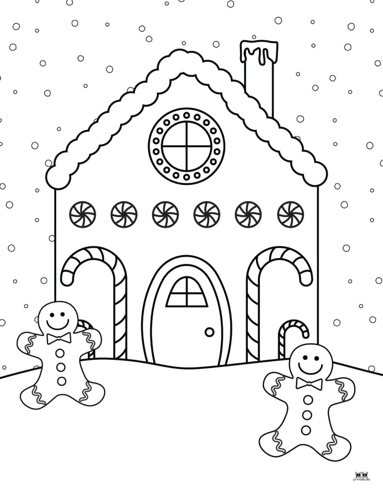 Gingerbread Man Coloring Pages - 20 FREE Printables | Printabulls
