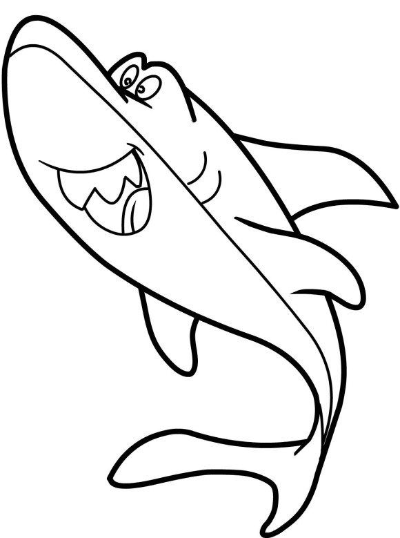 Animal Coloring, Shark Coloring Pages: shark coloring pages ...
