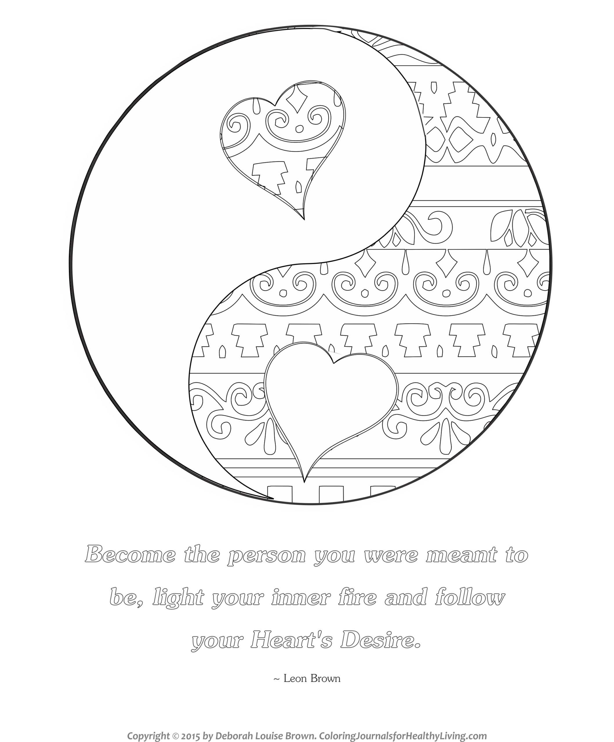 Coloring Pages : Free Coloring Journals For Healthy Living Heart ...