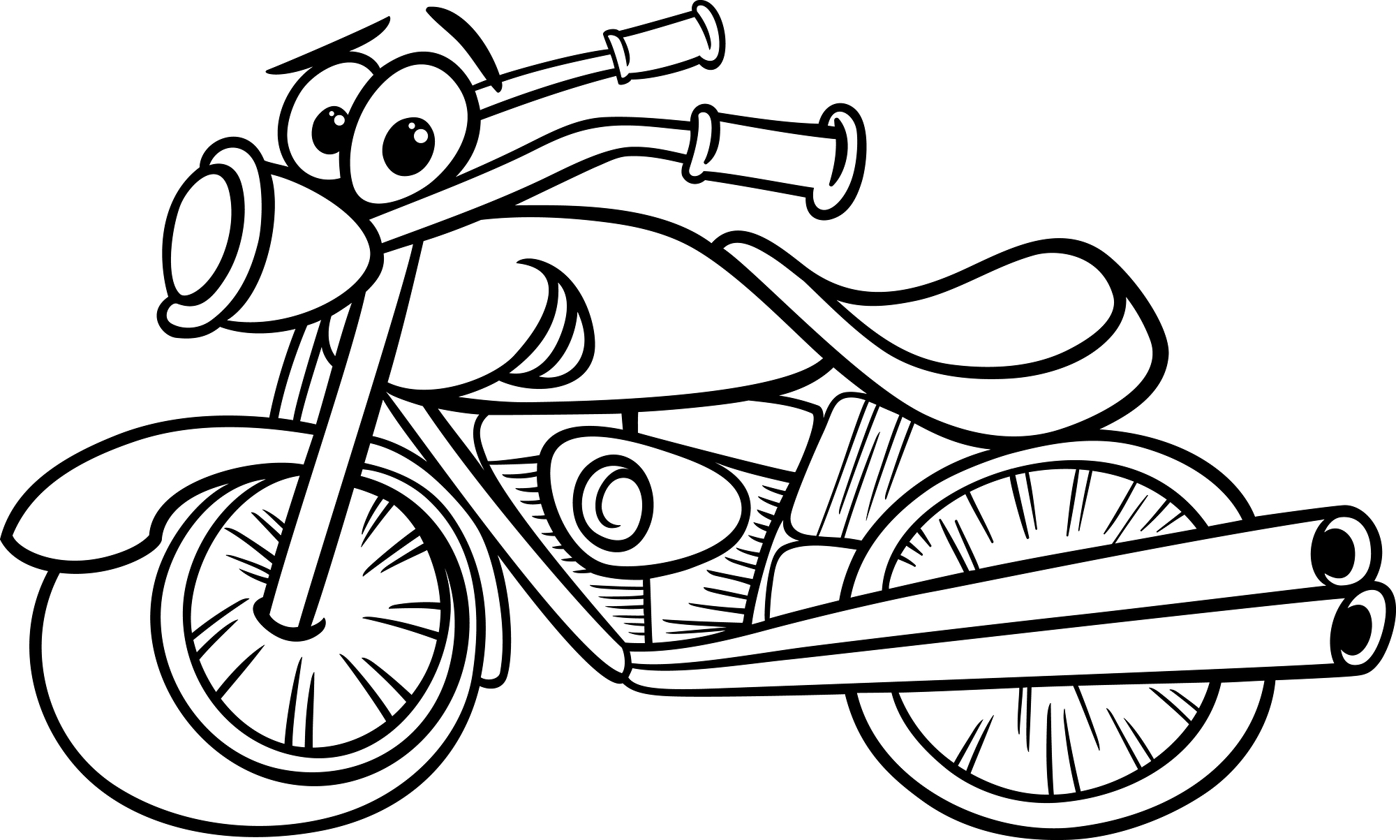 Motorcycle Coloring Pages For Adults At GetDrawings.com - Coloring Home