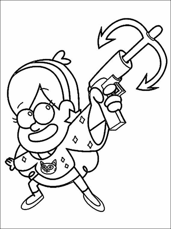 Gravity Falls Coloring Pages 12 | Fall coloring pages ...