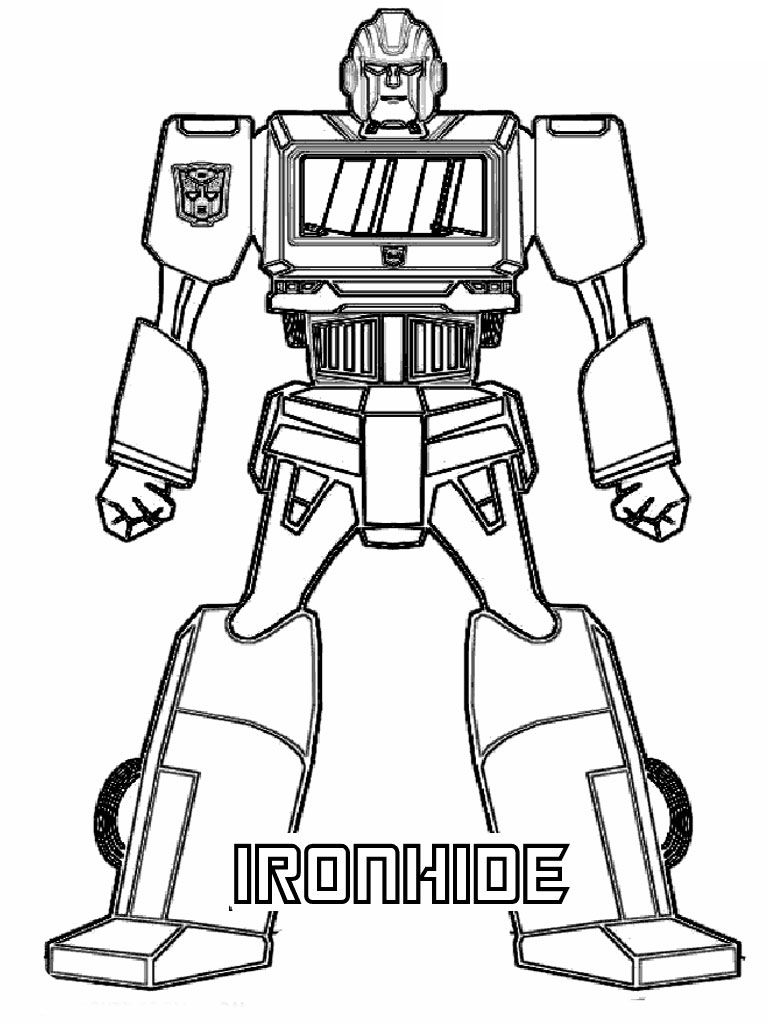 New Transformer Coloring Page 22 #3793