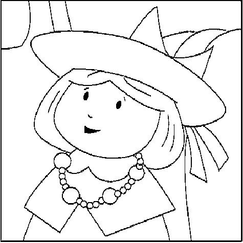 Pudgy Bunny's Madeline Coloring Pages